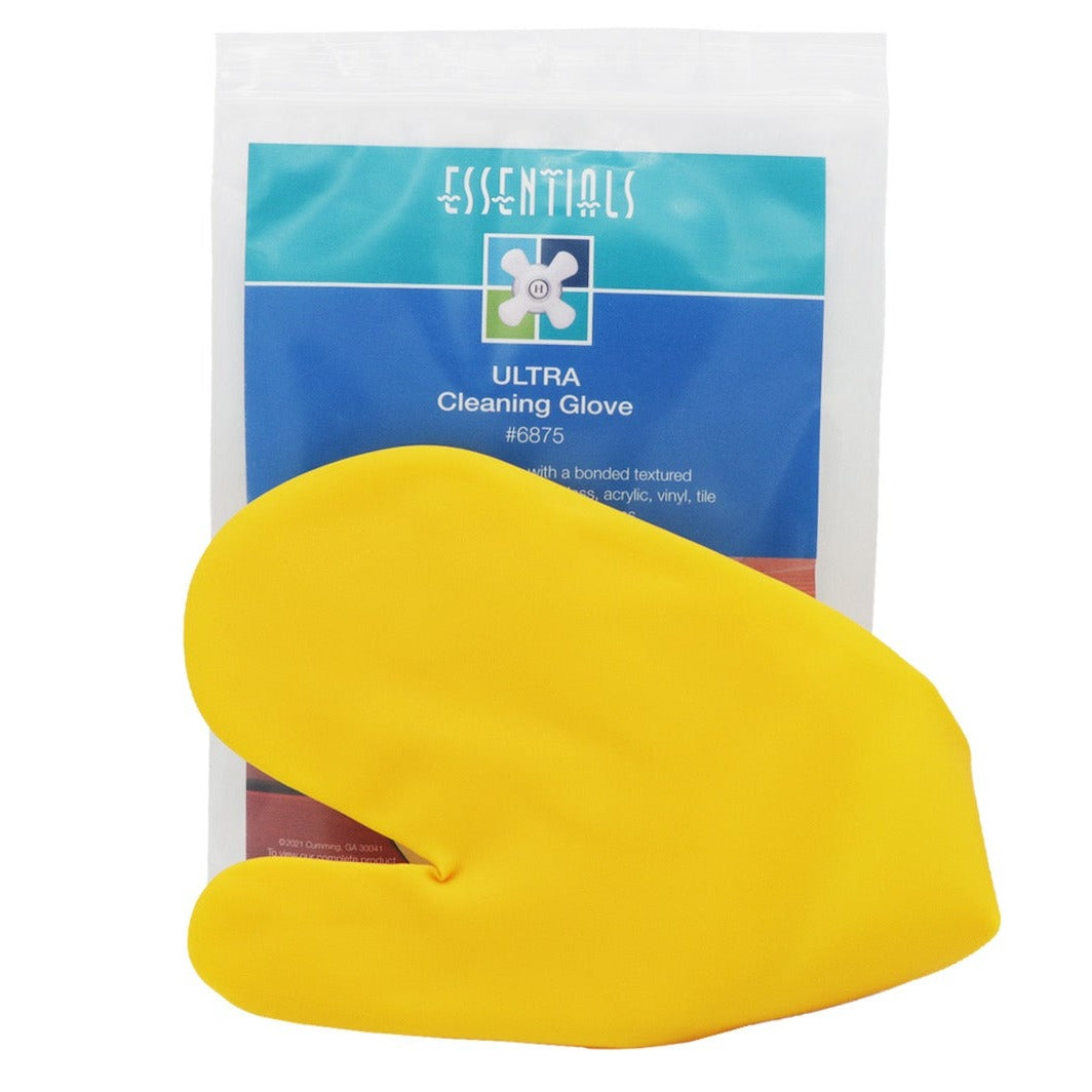 Ultra cleaning glove in yellow